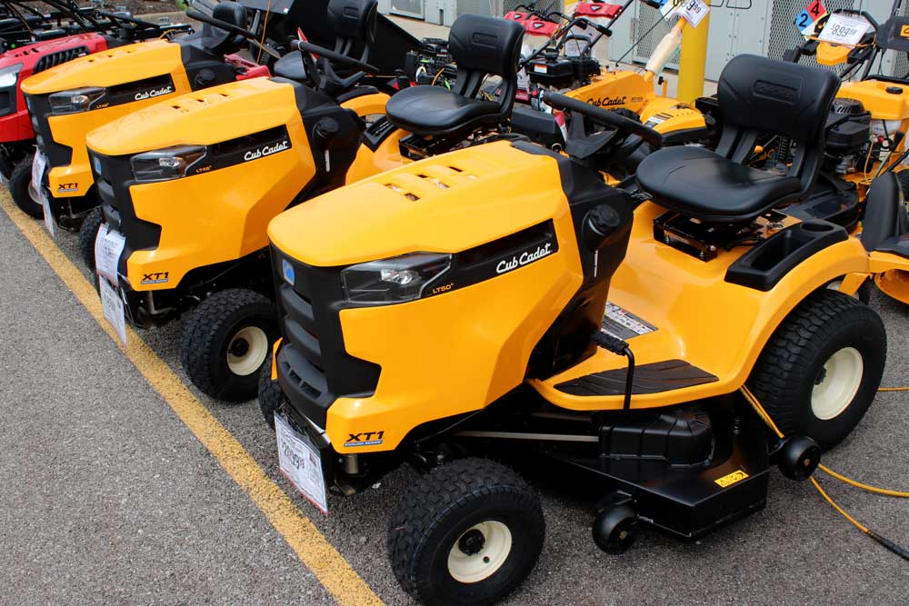lawn mower repair shop